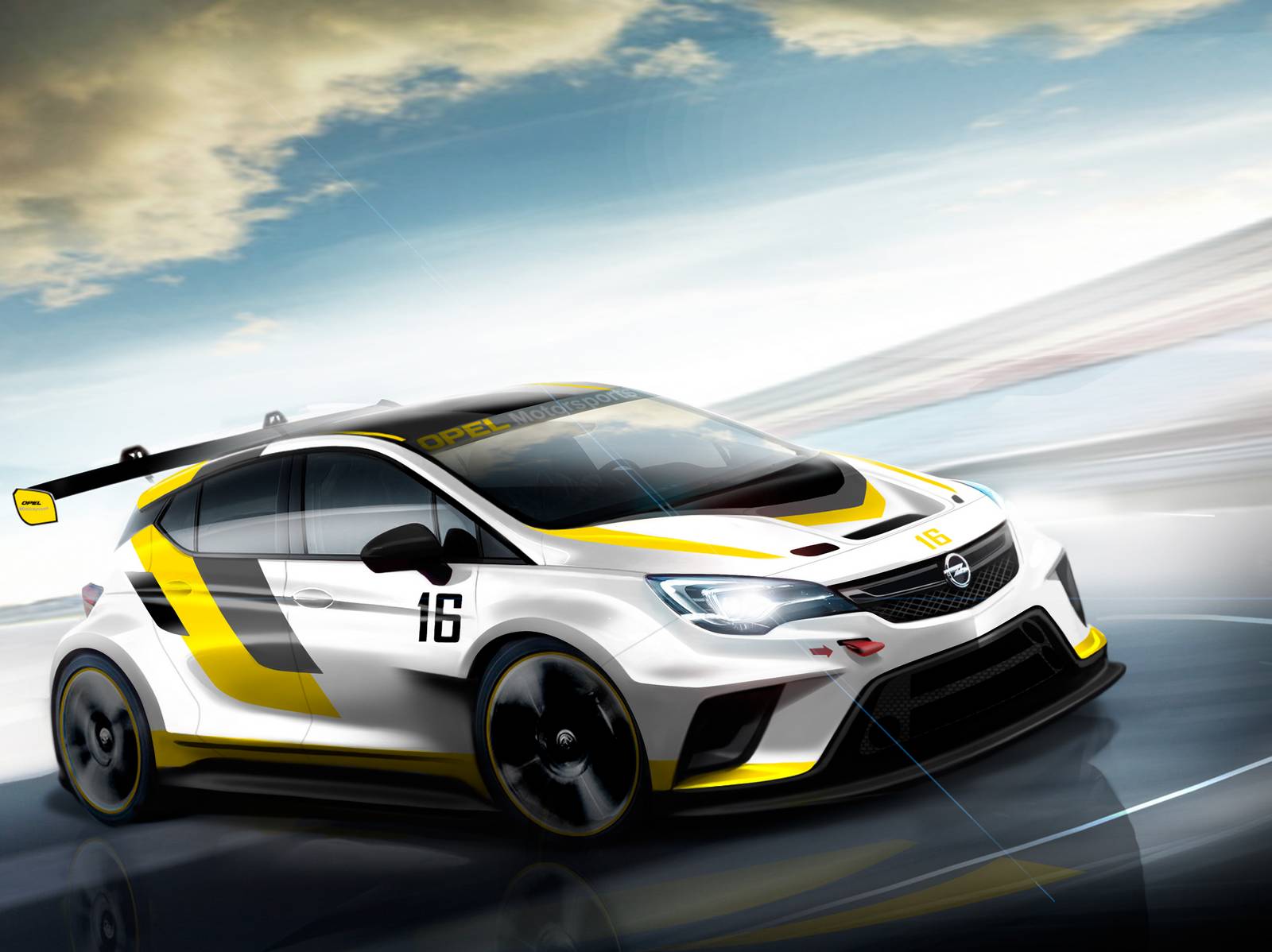 Opel представил 2016 Astra TCR